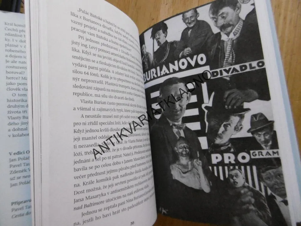 VLASTA BURIAN, ŽIVOT ZA SMÍCH, PAVEL TAUSSIG, **an