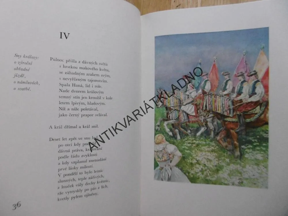 KRÁL JEČMÍNEK, F. S. PROCHÁZKA, FR. HLAVICA, **an