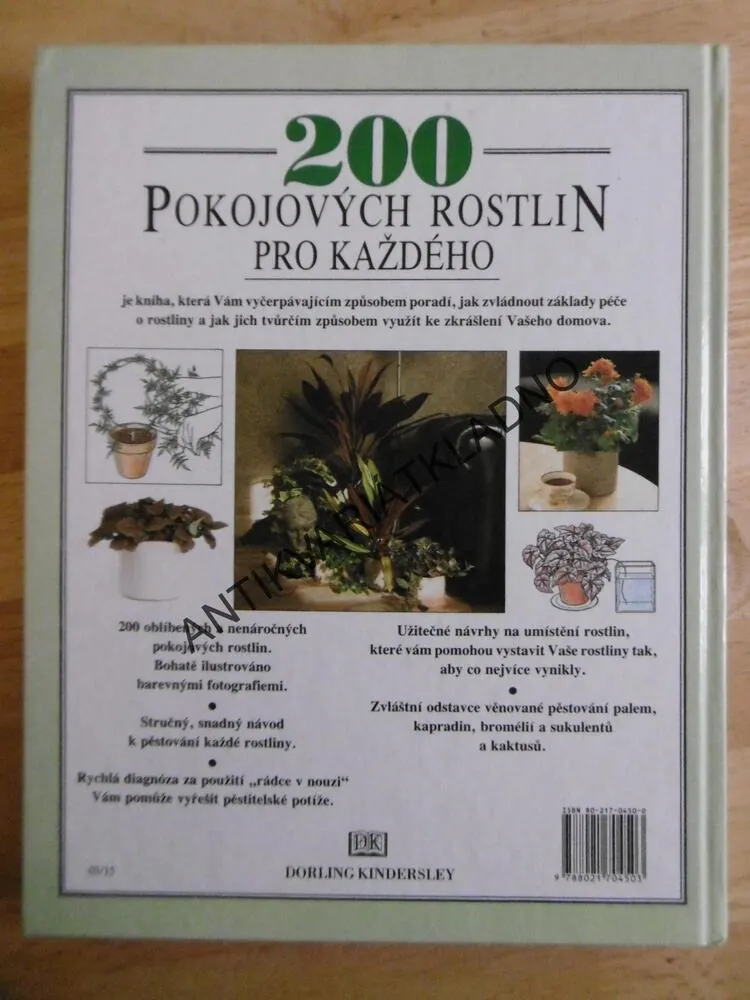 200 POKOJOVÝCH ROSTLIN PRO KAŽDÉHO, RICHARD GILBERT, **an