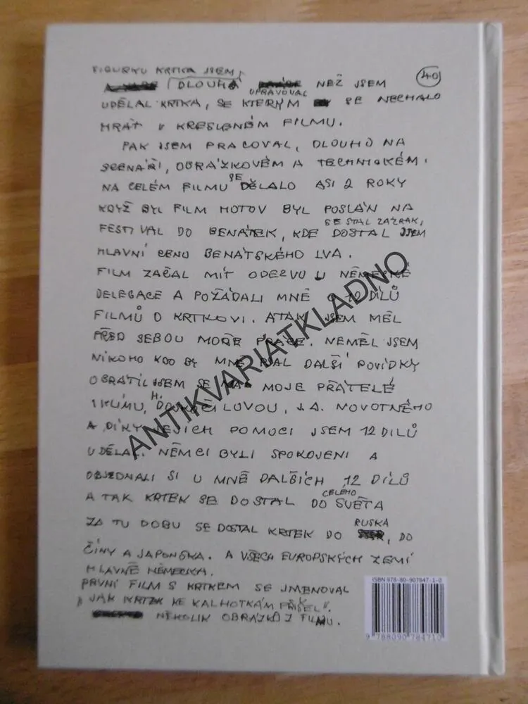 ZDENĚK MILER, (NEJEN) KRTEK, PAVLA SLANCOVÁ, **an