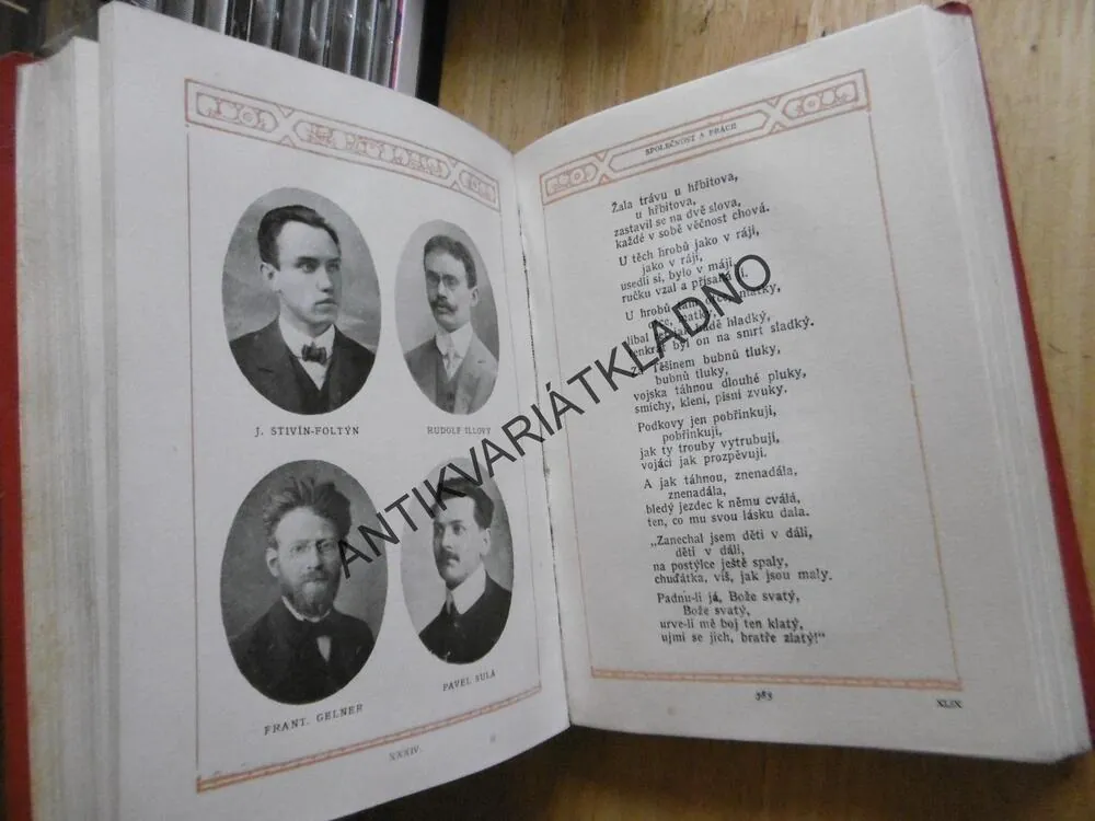 ČESKÁ LYRA, NÁRYS ČESKÉ LYRIKY NOVODOBÉ, 1918
