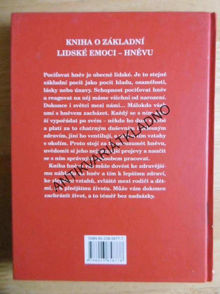 KNIHA HNĚVU, THEODORE I. RUBIN, **an