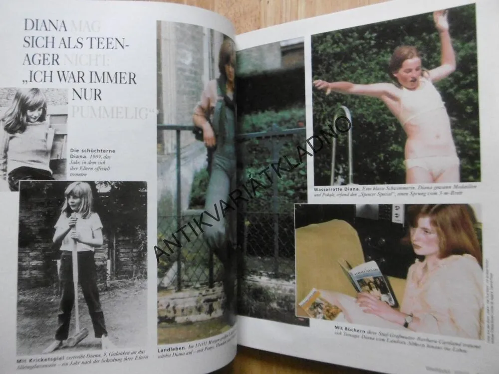 DIANA, DIE KÖNIGIN DER HERZEN, NĚMECKY, **an