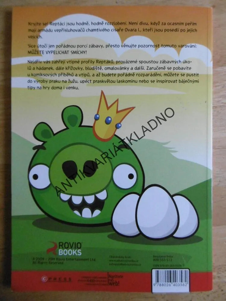 ANGRY BIRDS, FAKT HUSTÁ ZÁBAVA, **an