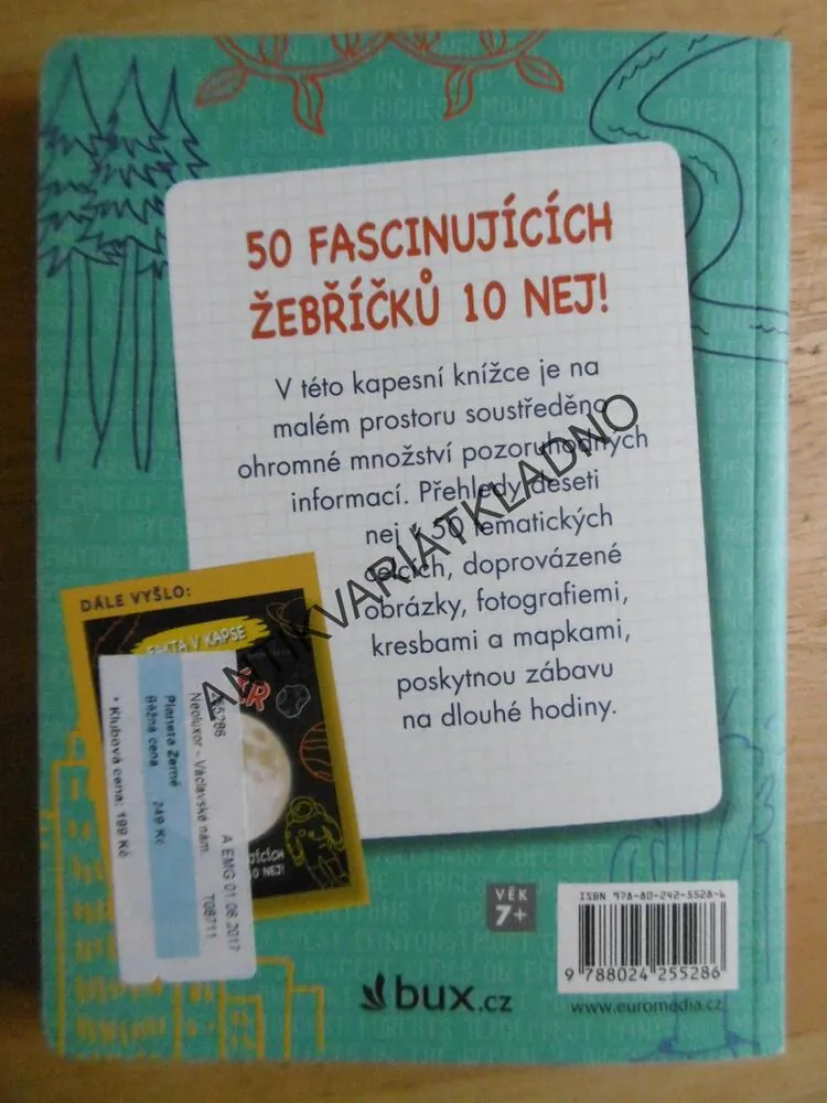 FAKTA V KAPSE, PLANETA ZEMĚ, **an