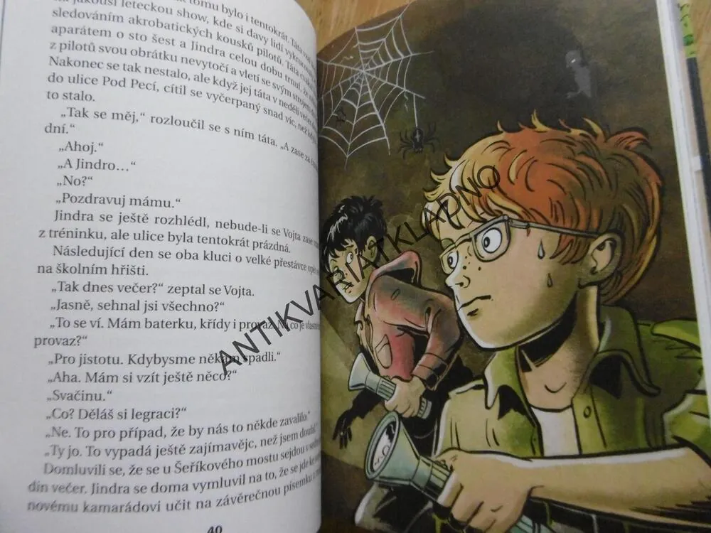 TAJEMSTVÍ JESKYNĚ POKLADŮ, PETR HUGO ŠLIK, **an