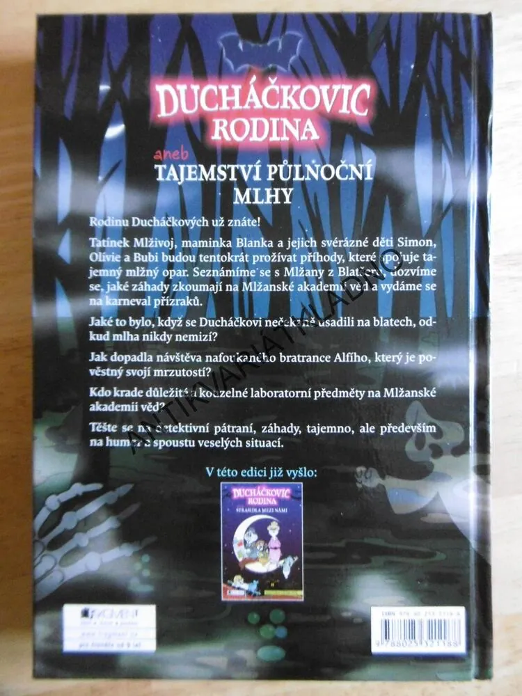 DUCHÁČKOVIC RODINA ANEB TAJEMSTVÍ PŮLNOČNÍ MLHY, SANDRA VEBROVÁ, **an