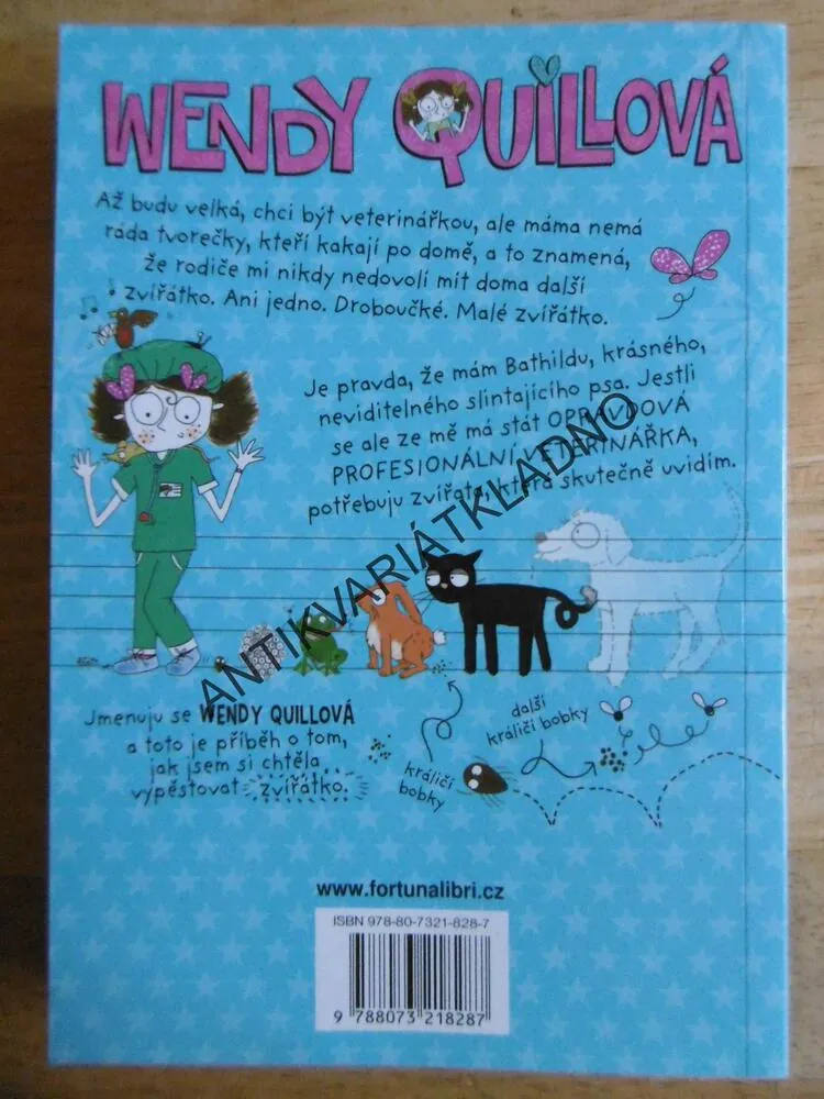 WENDY QUILLOVÁ TOUŽÍ PO ZVÍŘÁTKU, WENDY MEDDOUROVÁ, **an