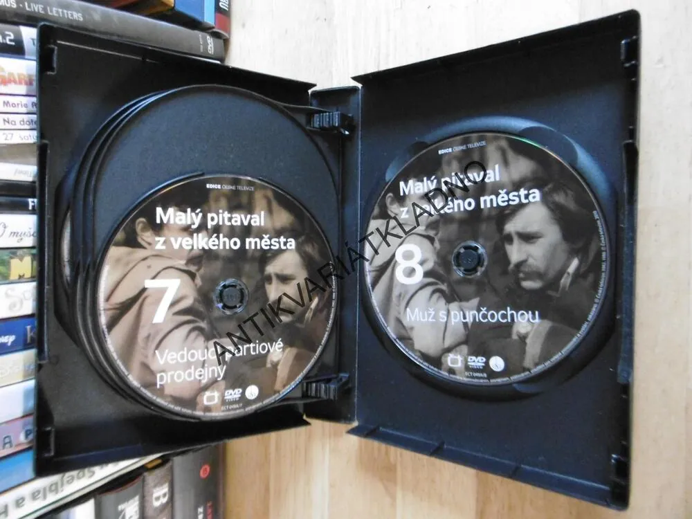 MALÝ PITAVAL Z VELKÉMO MĚSTA 1-8, DVD FILM