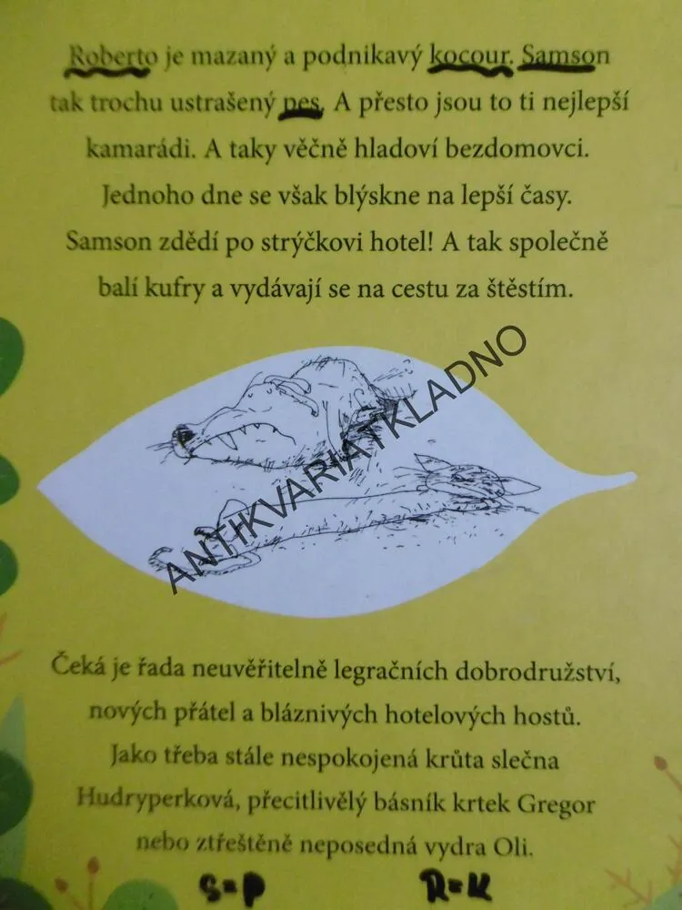 SAMSON A ROBERTO, DĚDICTVÍ PO STRÝČKOVI, INGVAR AMBJORNSEN, **an