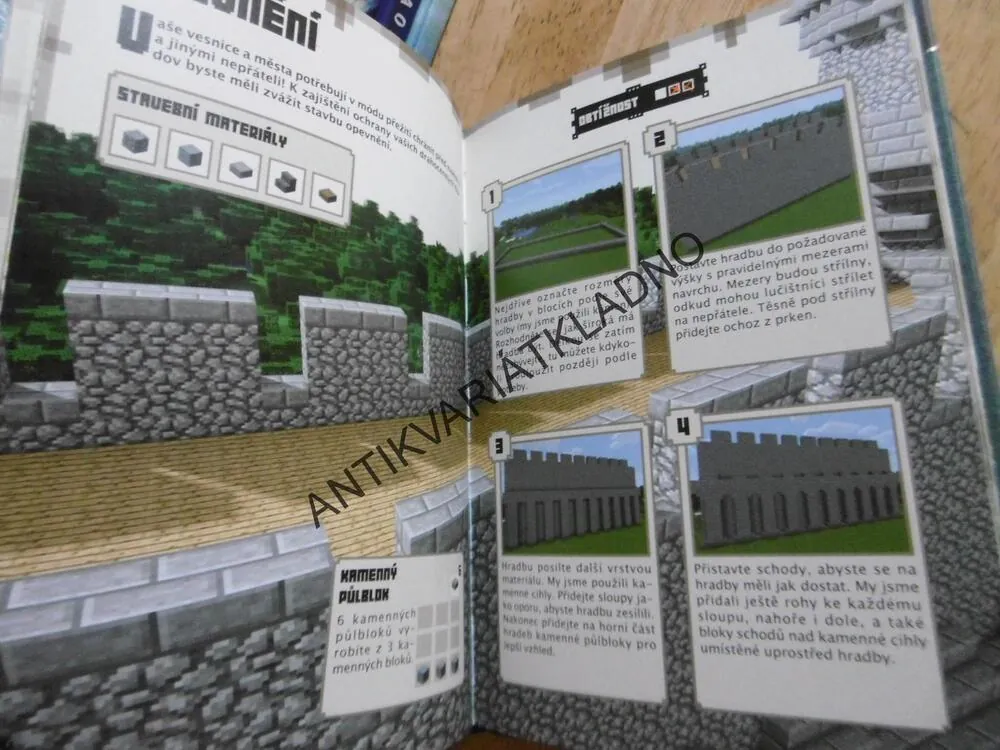 MINECRAFT, STAVITELSKÁ PŘÍRUČKA, **an