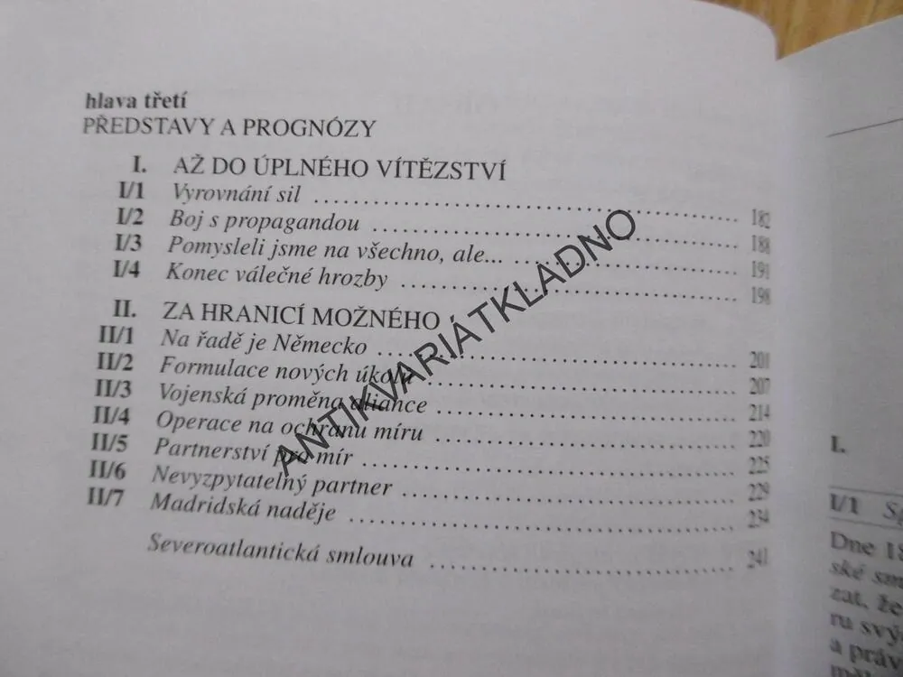 DĚJINY NATO, JIŘÍ FIDLER, PETR MAREŠ, **an