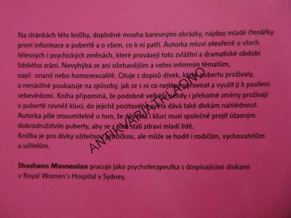 DOSPÍVÁNÍ DÍVEK, SHUSHANN MOVSESSIAN, **an