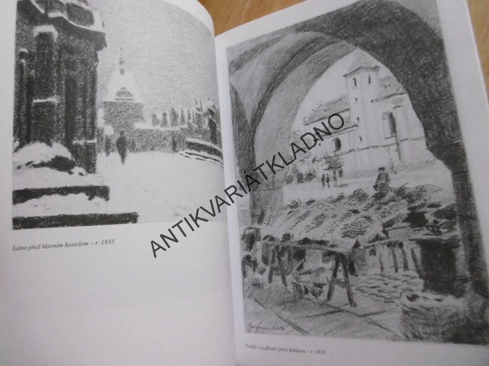 DOMAŽLICE V KRESBÁCH JANA PAROUBKA, **an