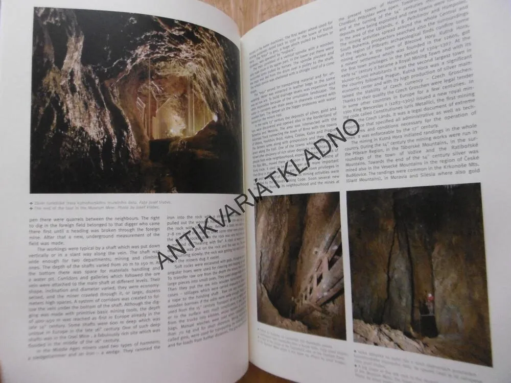 OTISKY ČASU, BÁŇSKÁ ČINNOST VE STŘEDOČESKÉM KRAJI, JOSEF VELFL, HORNICTVÍ, **an