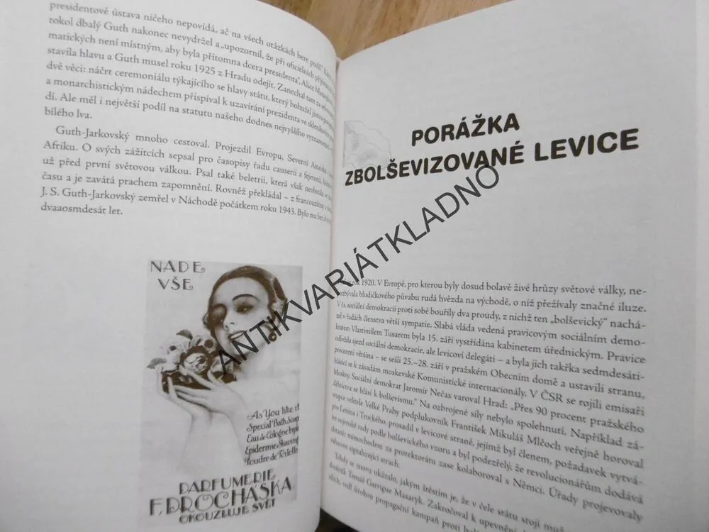 VÍTEJTE V PRVNÍ REPUBLICE, ANTONÍN KLIMEK,