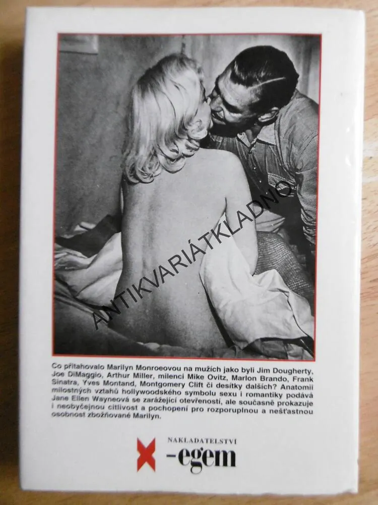 VŠICHNI MUŽI MARILYN MONROE, HEREČKA, FILM, J.E.WAYNEOVÁ