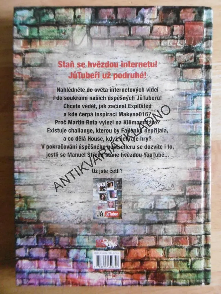 JÁ, JŮTUBER 2 - AUTOGRAMY, **an