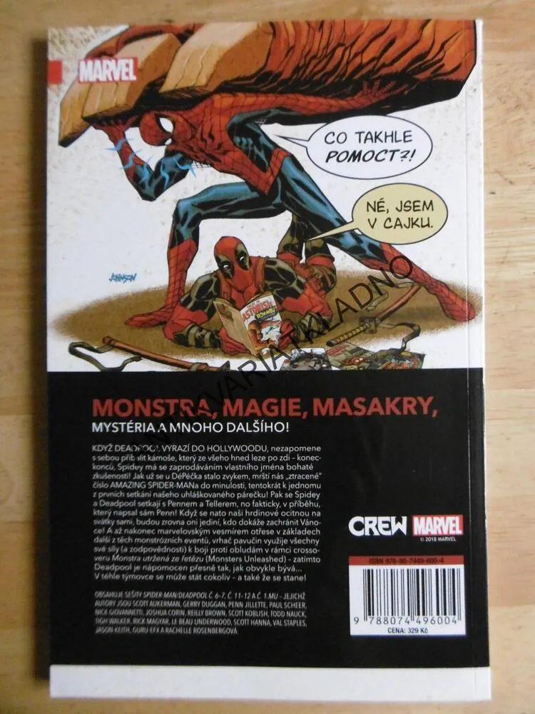 SPIDER-MAN/DEADPOOL, BOKOVKY, **an