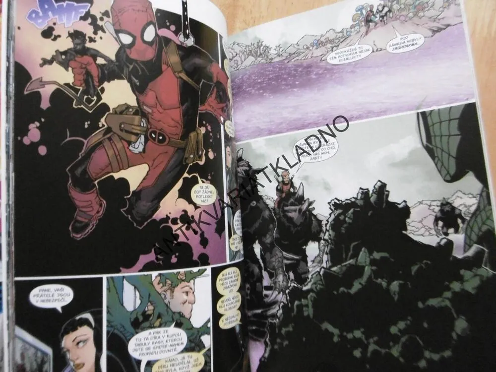 SPIDER-MAN/DEADPOOL, ZÁVODY VE ZBROJENÍ, **an