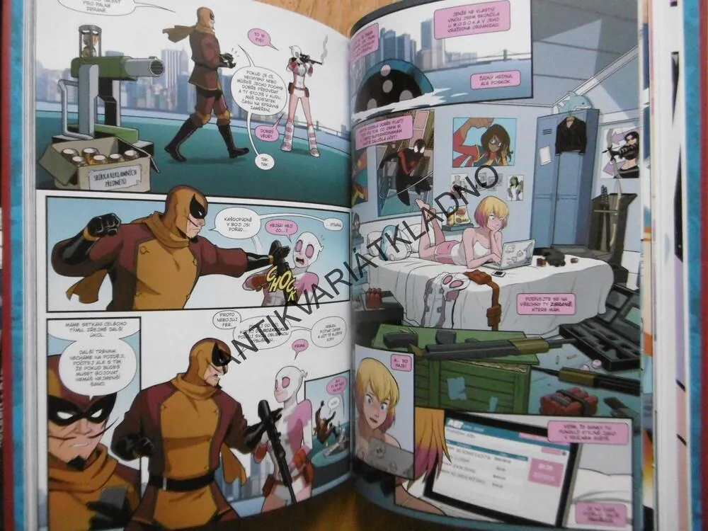 NEJMOCNĚJŠÍ HRDINOVÉ MARVELU, NEUVĚŘITELNÁ GWENPOOL, **an