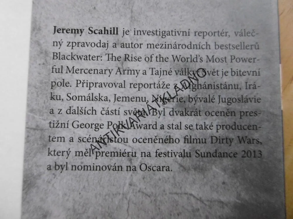 TAJNÉ VÁLKY, SVĚT JE BITEVNÍ POLE, JEREMY SCAHILL, **an