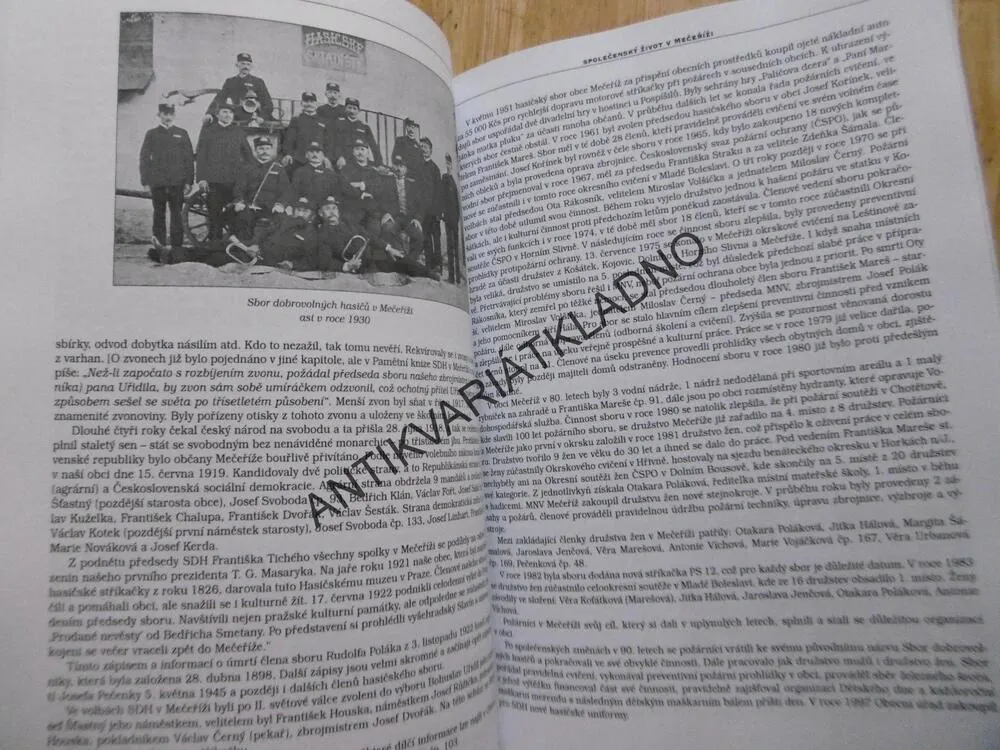 MEČEŘÍŽ, OD HISTORIE DO SOUČASNOSTI, JAROSLAV JAROŠ, **an