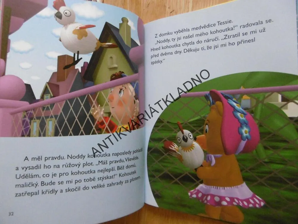 POZOR, JEDE NODDY, **an