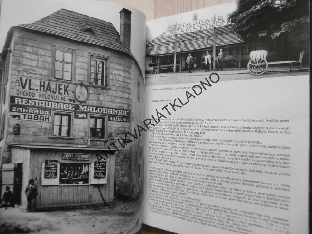 PRAHA PŘED 100 LETY, MILOŠ HEYDUK, KAREL SÝS, **an