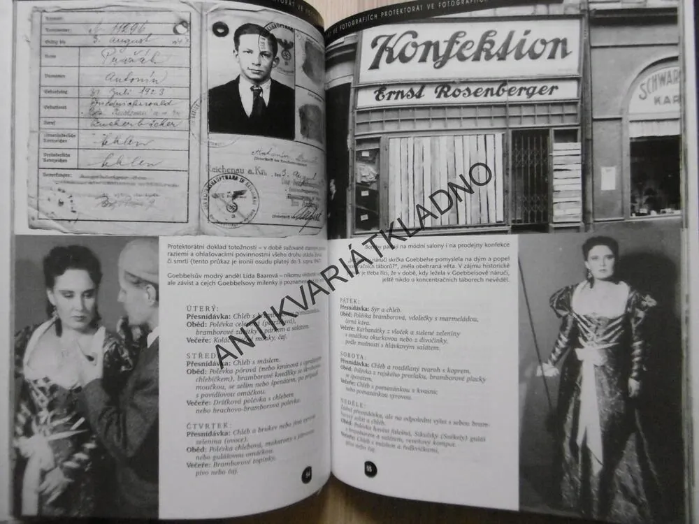 PROTEKTORÁT VE FOTOGRAFIÍCH, MILOŠ HEYDUK, KAREL SÝS, **an
