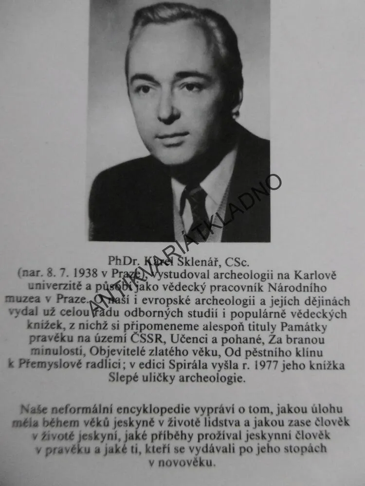 ZA JESKYNNÍM ČLOVĚKEM, KAREL SKLENÁŘ, **an