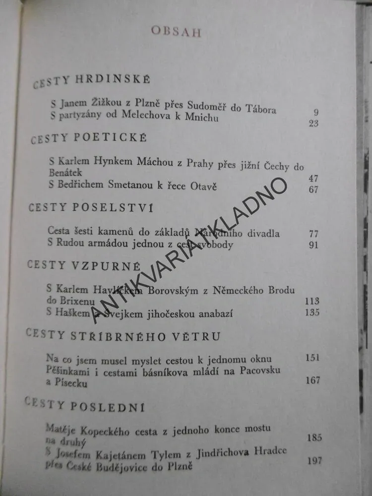 V JEJICH STOPÁCH, LUBOMÍR SOUKUP, **an