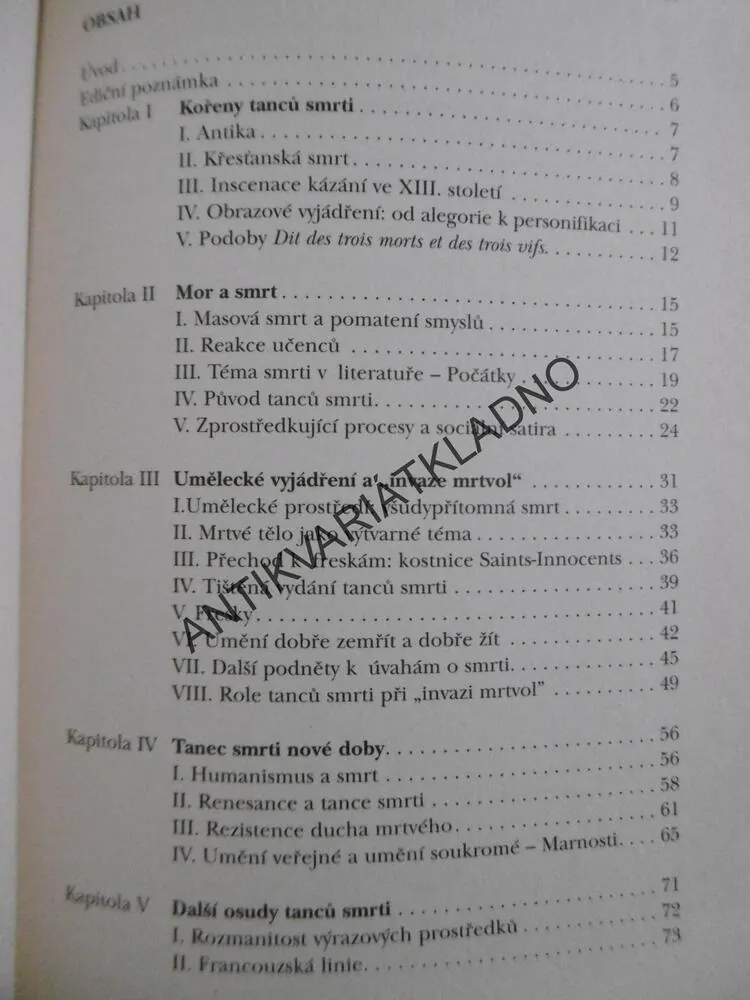 TANCE SMRTI, ANDRÉ CORVISIER, **an