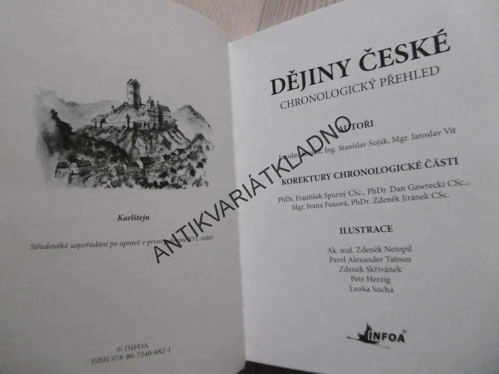 DĚJINY ČESKÉ, CHRONOLOGICKÝ PŘEHLED, **an