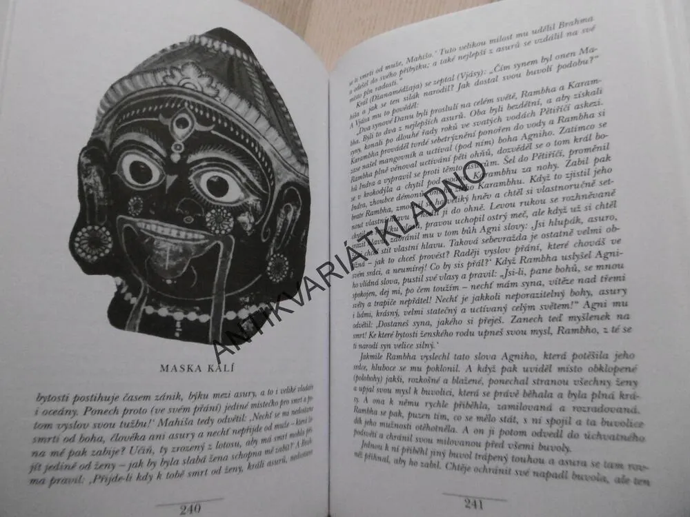 BOHOVÉ S LOTOSOVÝMA OČIMA, HINDUISTICKÁ MYTOLOGIE, **an