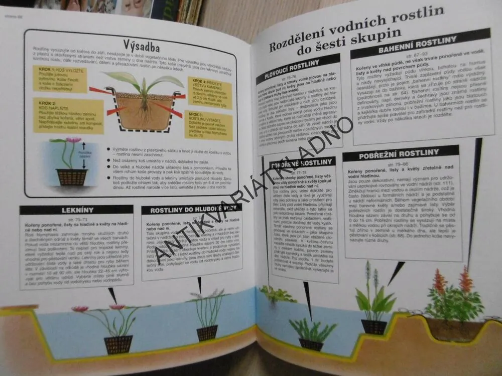 SKALKY, SKALNIČKY A VODA V ZAHRADĚ, D. G. HESSAYON, **an