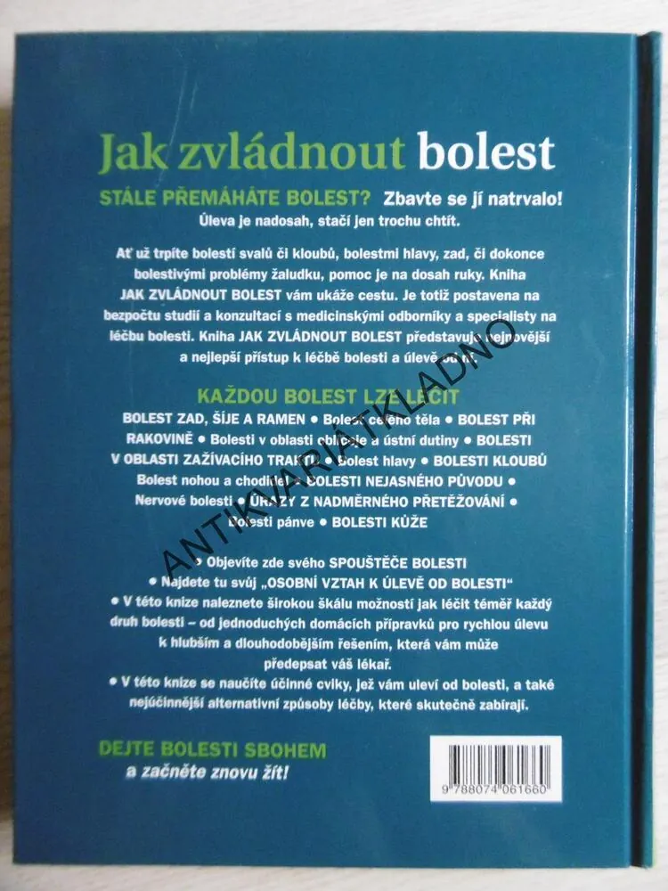 JAK ZVLÁDNOUT BOLEST, DOROTHY FOLTZ-GRAY, **an