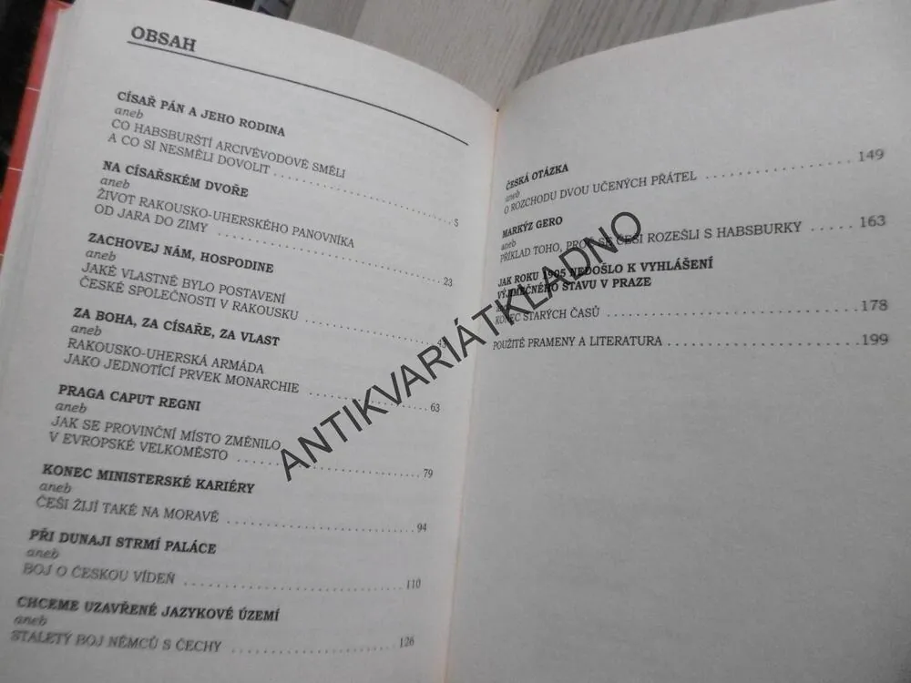 POD HABSBURSKÝM ORLEM, JIŘÍ PERNES, **an