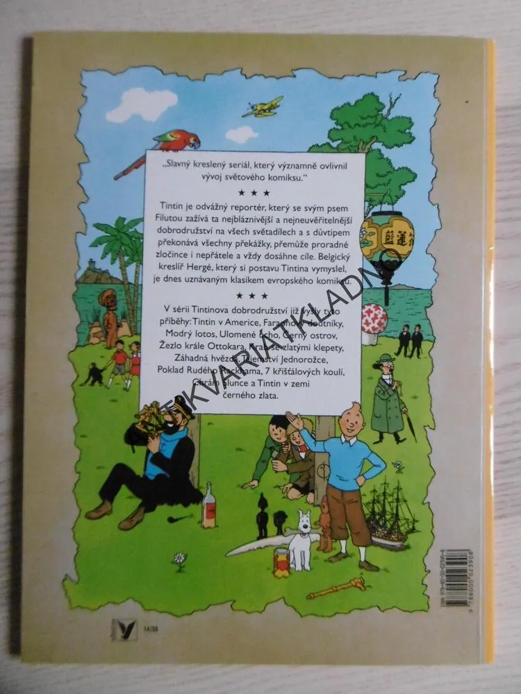 TINTINOVA DOBRODRUŽSTVÍ, MÍŘÍME NA MĚSÍC, HERGÉ, **an