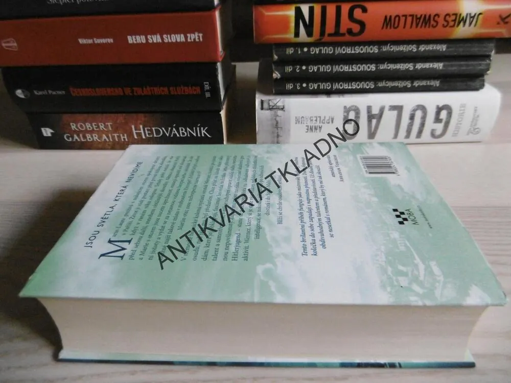 JSOU SVĚTLA, KTERÁ NEVIDÍME, ANTHONY DOERR, **an