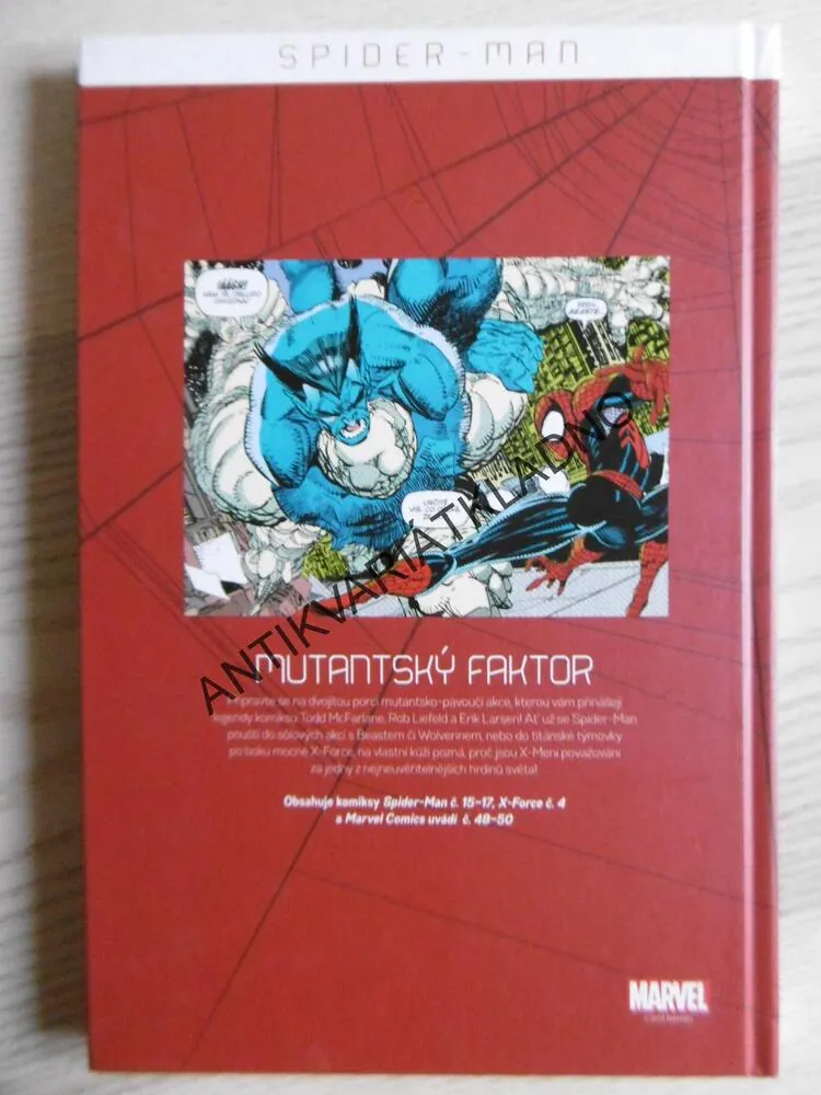 SPIDER-MAN, MUTANTSKÝ FAKTOR, SPIDERMAN, MARVEL KOMIKS 8., **an