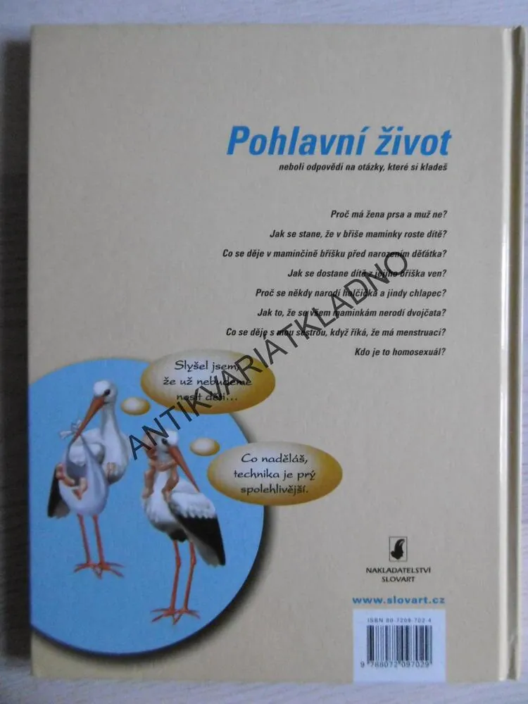 POHLAVNÍ ŽIVOT NEBOLI ODPOVĚDI NA OTÁZKY, KTERÉ SI KLADEŠ, JAROSLAVA PONDĚLÍČKOVÁ-MAŠLOVÁ, **an