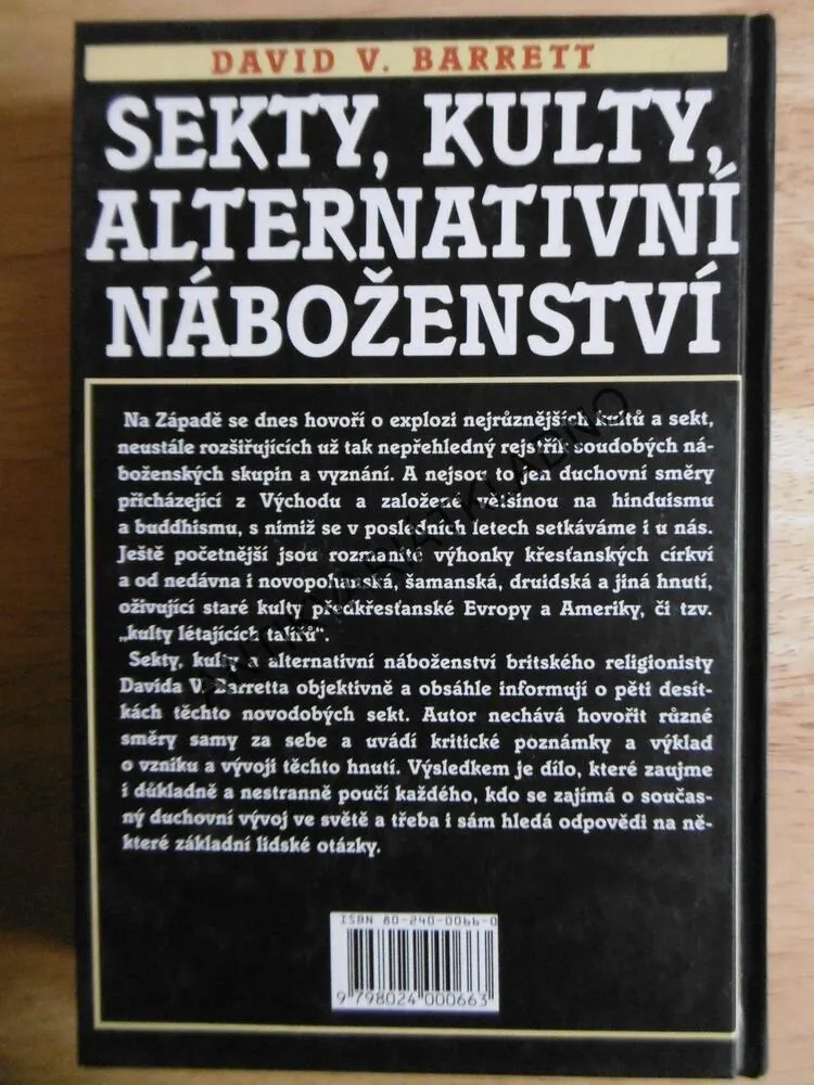 SEKTY, KULTY, ALTERNATIVNÍ NÁBOŽENSTVÍ, BARRETT, **an