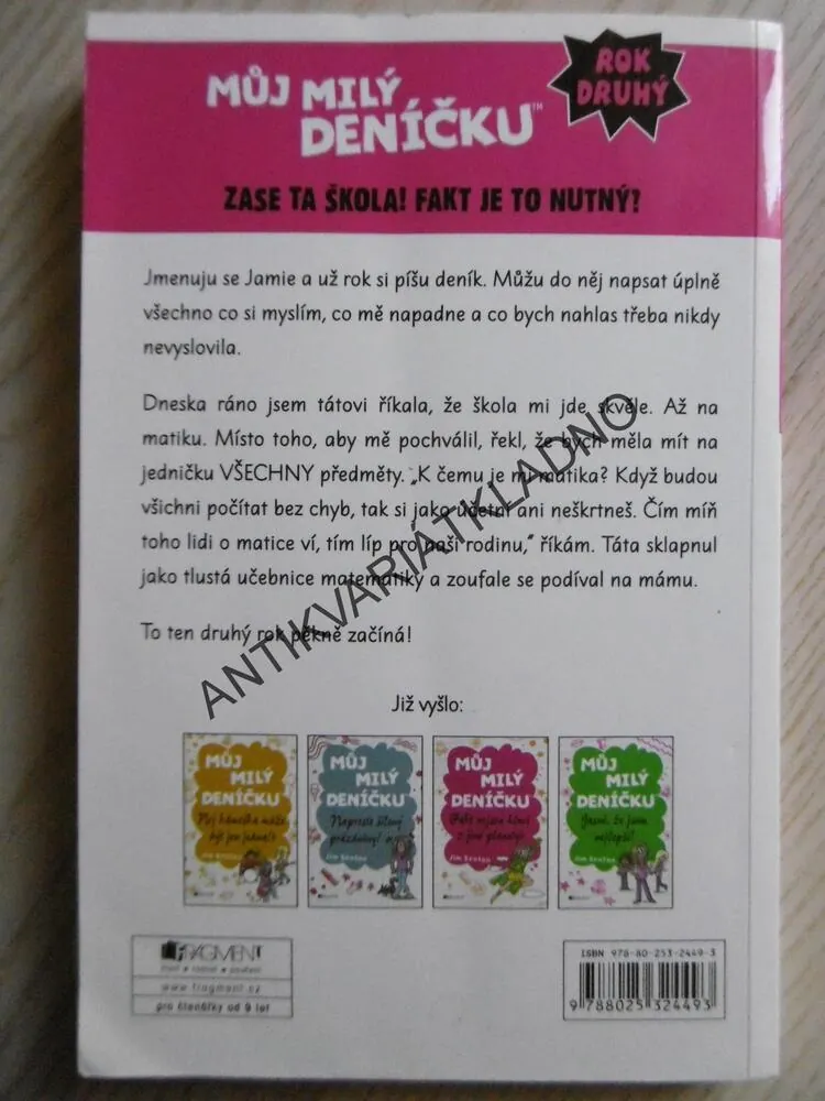 MŮJ MILÝ DENÍČKU, ROK DRUHÝ, ZASE TA ŠKOLA, JIM BENTON, **an