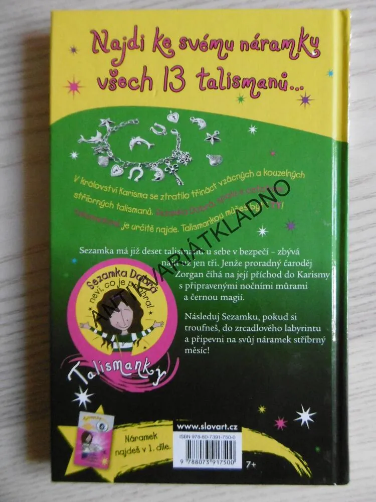 TALISMANKY 11., ZRÁDNÉ ZRCADLO, GEORGIE ADAMSOVÁ, ( BEZ TALISMANU), **an