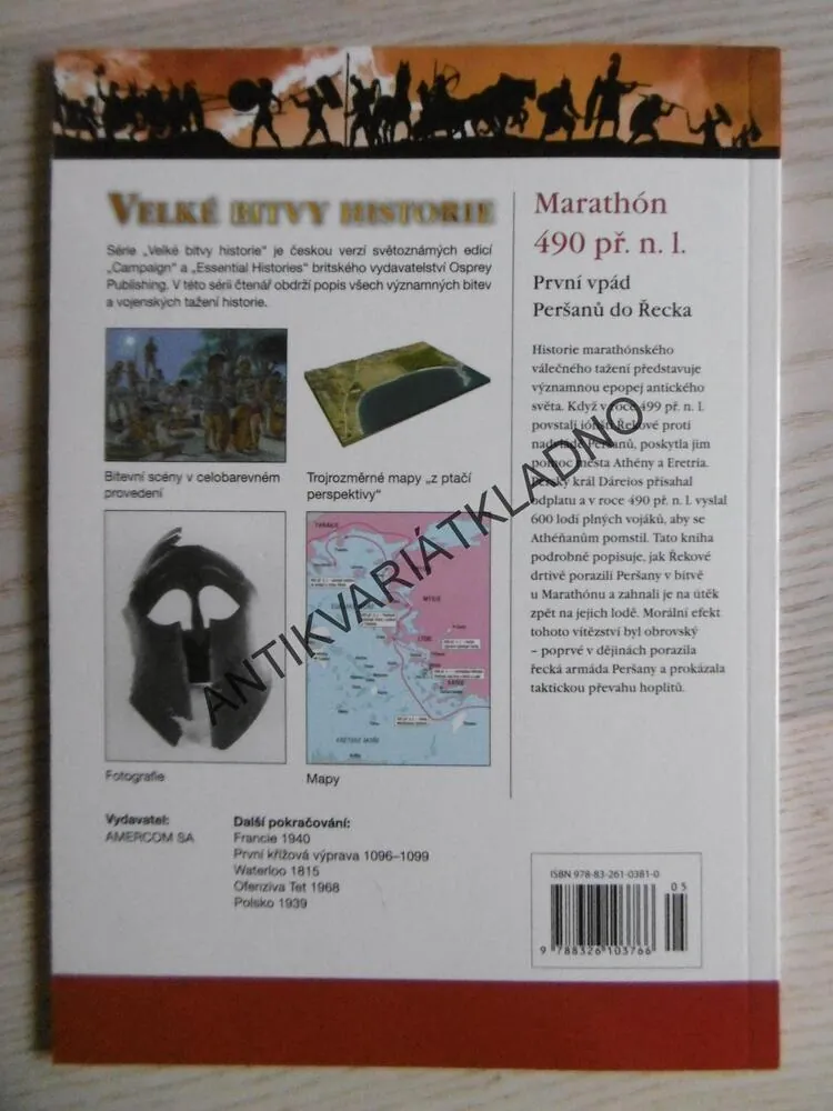 MARATHÓN 490 PŘ.N.L., VELKÉ BITVY HISTORIE 5, VÁLKA, **an