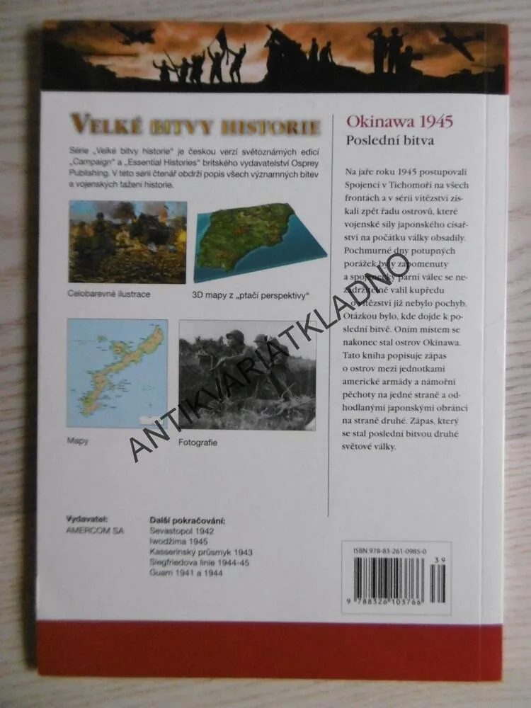 OKINAWA 1945, VELKÉ BITVY HISTORIE 39, VÁLKA, **an