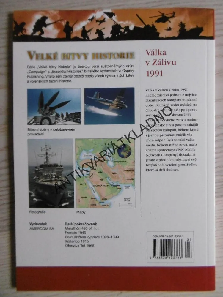 VÁLKA V ZÁLIVU 1991, VELKÉ BITVY HISTORIE 4, VÁLKA, **an