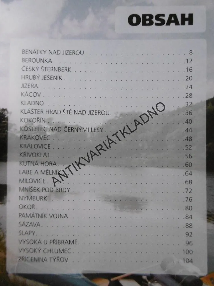 STŘEDOČESKÝM KRAJEM S PETREM BENDLEM, 2009, **an