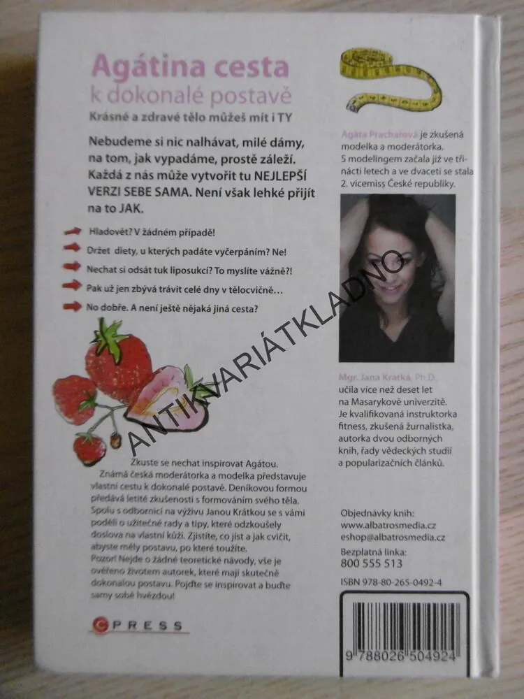 AGÁTINA CESTA K DOKONALÉ POSTAVĚ, AGÁTA PRACHAŘOVÁ, JANA KRÁTKÁ, **an